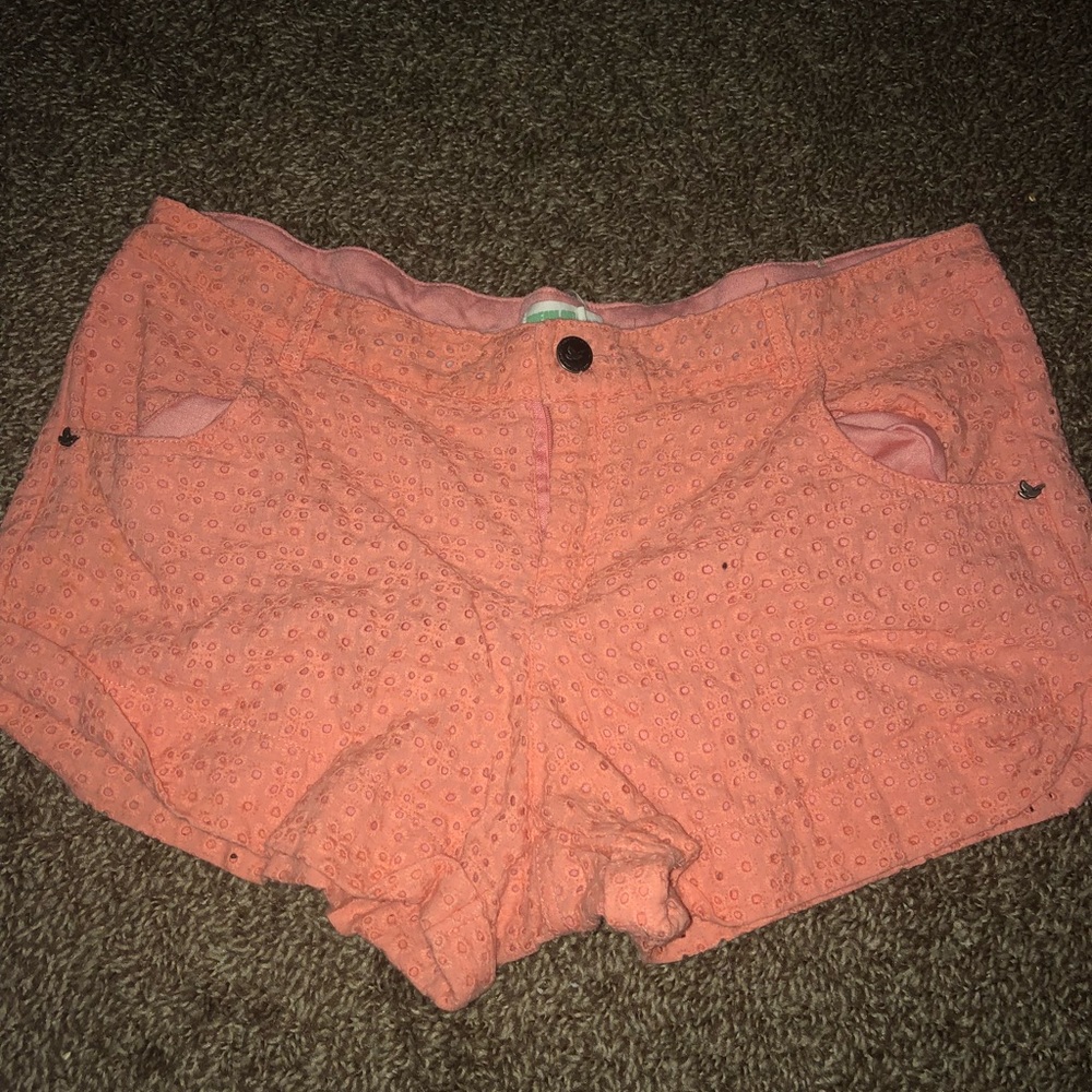 Pink shorts